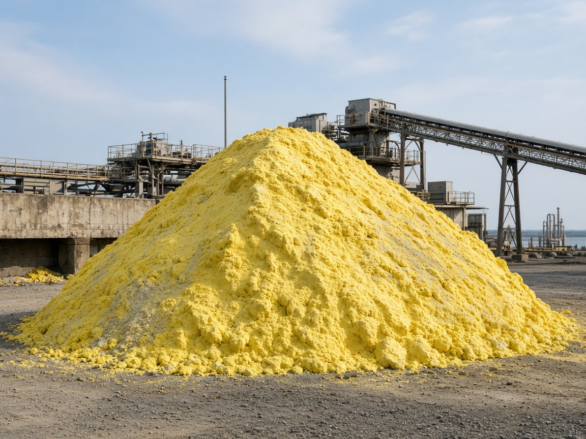Industrial facility and bulk material handling